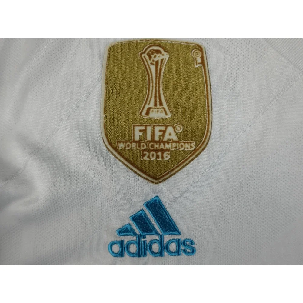 Adidas CR7 Real‎ Madrid 17-18 Home Jersey Mens Medium White FIFA Patch Climacool